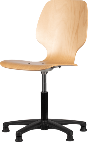 Werkstoel Loketstoel Instelbaar 41-56cm Houten Kuip.png