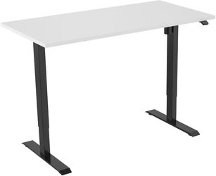 Elektrische zit-sta werkplek 120x80cm Leverbaar in 15 Kleur Combinaties