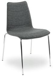Middengrijs Designstoel