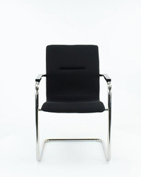 Vergaderstoel Design Fermo Met Armleuning Leverbaar in 3 Kleuren