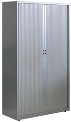 Gispen Meta Roldeurkast Zilvergrijs H195 x B120 x D45