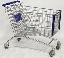 Winkelwagen Wanzl 210 liter Gebruikt
