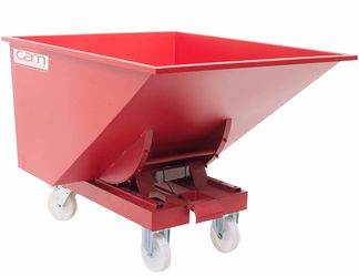 Zelfkieper Kiepcontainer 520 L Laadvermogen 2 t Nylon Wielen
