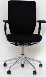 Vitra Oson C Bureaustoel Zwart Refurbished