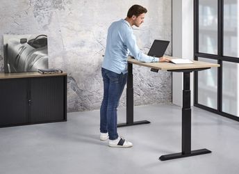 Sta Zit Bureau Zwart