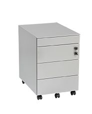 Rol-ladenblok aluminium pennenlade 3 laden met stalen top