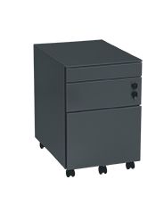 Rol-ladenblok pennenlade lade dossierlade met stalen top