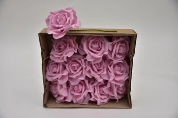 Elegant rose - s'pink 8 cm - wbx 12 pcs