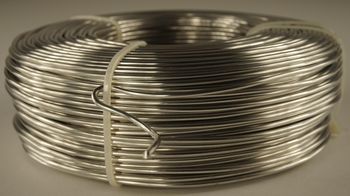 Aluminiumdraad zilver 2mm 118mtr 1kg