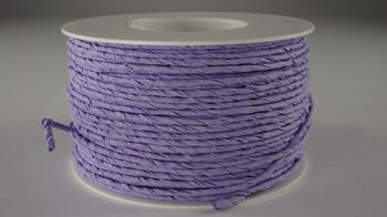 Papierdraht 100 Meter Rolle Lavendel