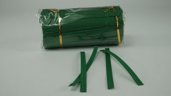 Papierbindestreifen groen 1000 stuks