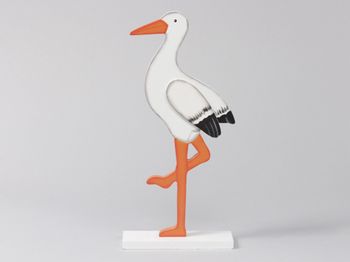 pc. 1 storck/standing natural 30x66cm