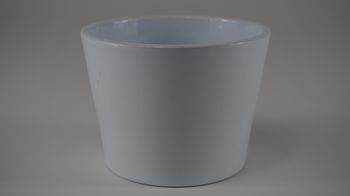 Konische Vase Glanzweiß 10 cm Serie 440