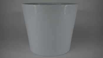 Konische Vase Glanzweiß 28 cm Serie 440
