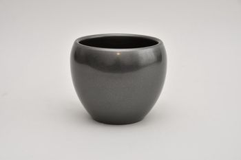 Bloempot Bowl, 14 cm - Graphite