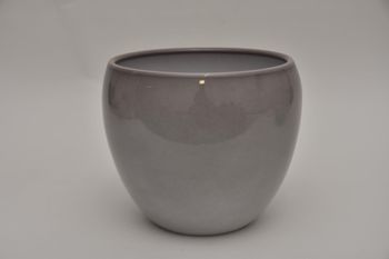 Bloempot Bowl, 22 cm - Stone