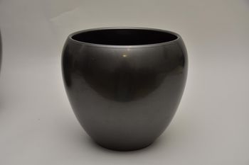 Bloempot Bowl, 27 cm - Graphite