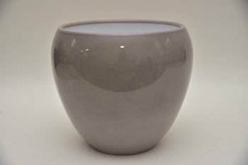 Bloempot Bowl, 27 cm - Stone