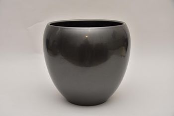 Bloempot Bowl, 31 cm - Graphite