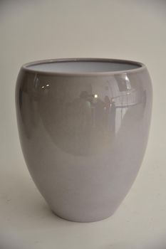 Vase Schüssel, 28 cm - Stein