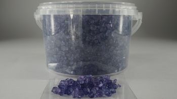 Emmer glas violet 2-4mm 2,5ltr