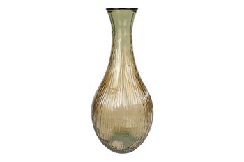 Vase "Grande" S Messing Glas 34x34x75cm