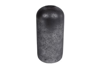 Vase "Ted" XL schwarzes Glas 11x11x22,5cm