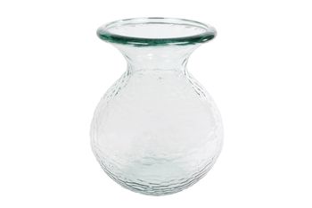 Vase "Paradies" L Klarglas 20x20x24,5cm