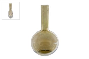 Vase "Long Nec" L Braunglas 19x10x33cm