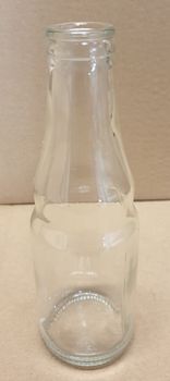 Flesje Berlijn glas transparant D5,5 H17cm