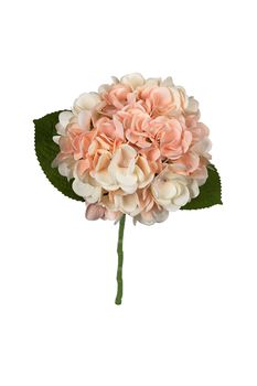 Hortensia l45cm zalm