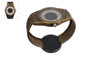 Uhr "Tisch" Altgold Metall 73x41.5x66cm