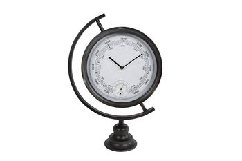 Uhr 'Globe' mit Wetterstation 13,5x35x50cm