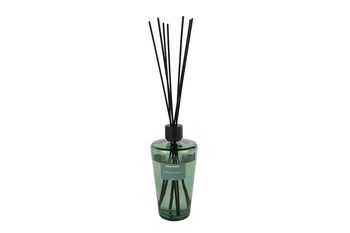 Diffuserset "Aroma Art" lotus 800ml groen glas 8x11x22cm