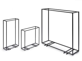 Frame rechthoek '3D' zwart 30x60cm