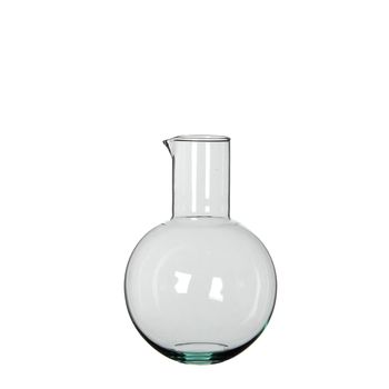 Marcy Vase Glas transparent - h22,5xd15,5cm
