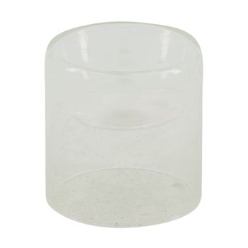 Tealight holder glass 5.8x5.8x6cm Transparent
