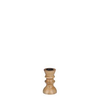 Breggo candleholder brown - h10xd6cm