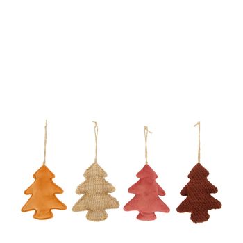 Hanger tree fabric 14x4x16cm Mixed