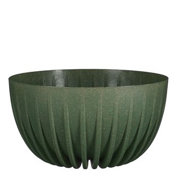 Lungo bowl round green FSC Mix - h15,5xd30cm