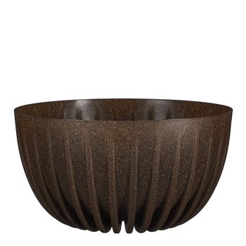 Lungo bowl round d. brown FSC Mix - h15,5xd30cm