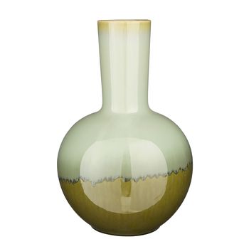 Holm Vase l.grün - h52xd34cm