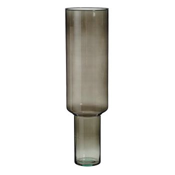 Fallon vaas recycled glas grijs - h70xd19cm