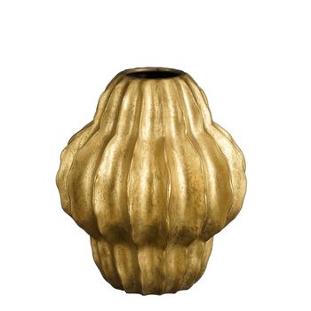 Altea Vase gold - h28xd24,5cm