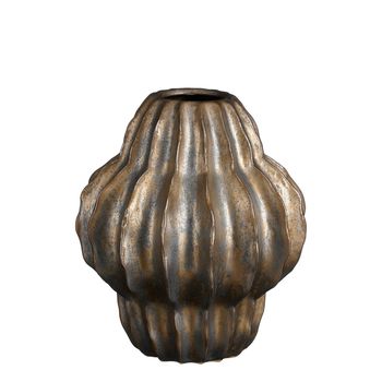 Altea Vase Bronze - H28xT24,5cm
