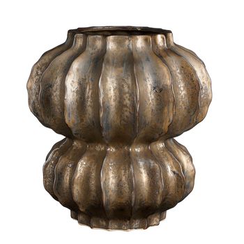 Altea Vase Bronze - H35xT33cm