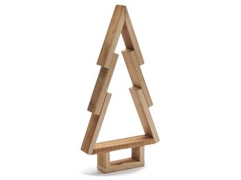 Wooden pine tree  26x5x51cm