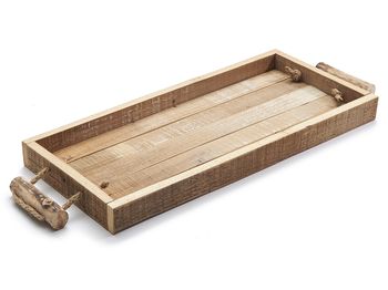 Wooden tray 50x23cm + handle