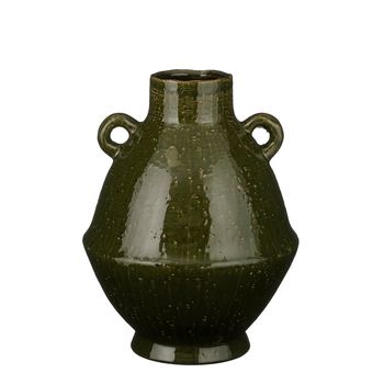 Elena Vase grün - h34xd26cm