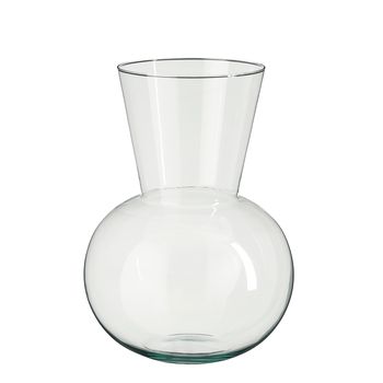 Ausgefallene Vase Glas - h40xd29cm